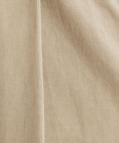 LAURA ASHLEY / ローラ アシュレイ パンツ | 【Sサイズあり/ウエストゴム】細畝コーデュロイ セミワイドパンツ | 詳細8