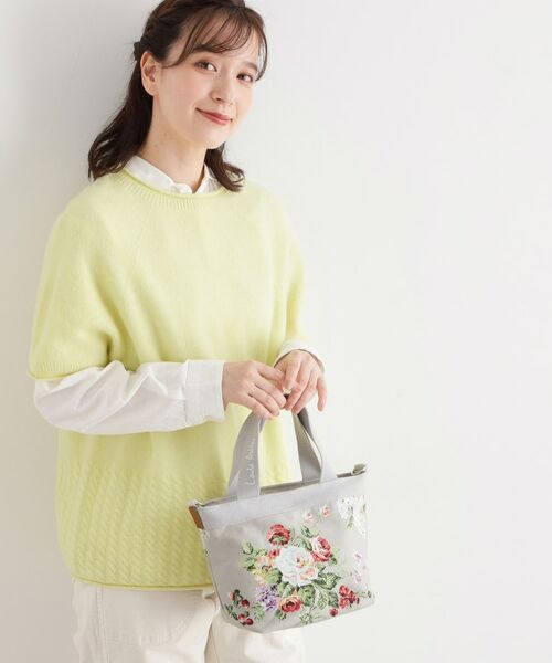 LAURA ASHLEY / ローラ アシュレイ トートバッグ | ローズモア柄 トートバッグ S | 詳細3