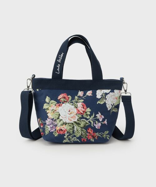 LAURA ASHLEY / ローラ アシュレイ トートバッグ | ローズモア柄 トートバッグ S | 詳細6
