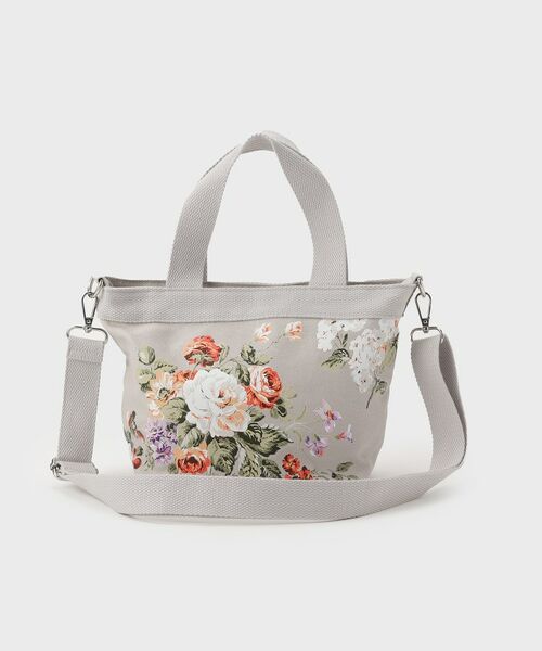 LAURA ASHLEY / ローラ アシュレイ トートバッグ | ローズモア柄 トートバッグ S | 詳細9
