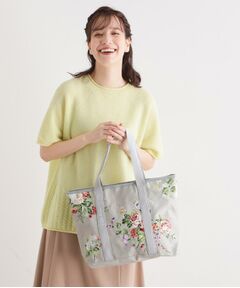 LAURA ASHLEY / ローラ アシュレイ トートバッグ | ローズモア柄 トートバッグ M
