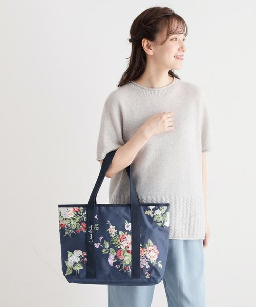 LAURA ASHLEY / ローラ アシュレイ トートバッグ | ローズモア柄 トートバッグ M | 詳細3