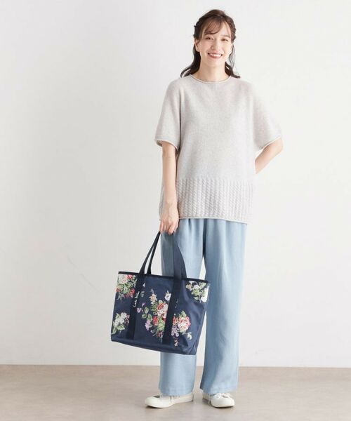 LAURA ASHLEY / ローラ アシュレイ トートバッグ | ローズモア柄 トートバッグ M | 詳細4
