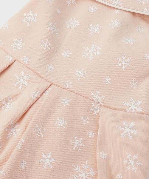 LAURA ASHLEY / ローラ アシュレイ ペットグッズ | 【パジャマ・帽子セット/面ファスナー仕様】スノー フレーク柄 ドッグウエア | 詳細4