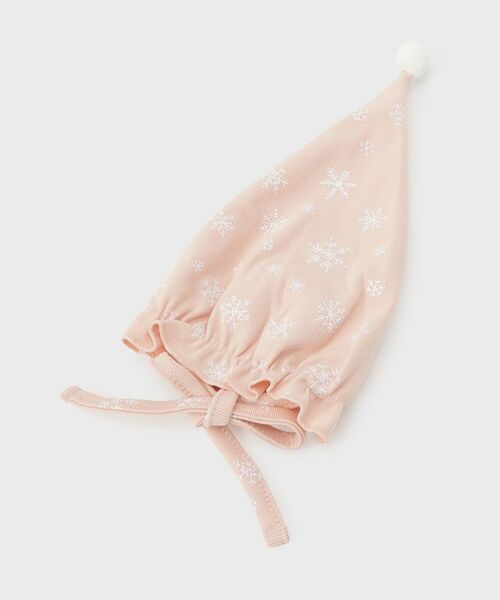 LAURA ASHLEY / ローラ アシュレイ ペットグッズ | 【パジャマ・帽子セット/面ファスナー仕様】スノー フレーク柄 ドッグウエア | 詳細6