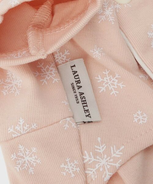 LAURA ASHLEY / ローラ アシュレイ ペットグッズ | 【パジャマ・帽子セット/面ファスナー仕様】スノー フレーク柄 ドッグウエア | 詳細8