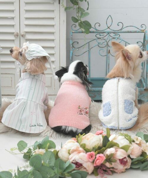 LAURA ASHLEY / ローラ アシュレイ ペットグッズ | 【ふわふわ素材】カミール柄 ドッグウエア | 詳細9