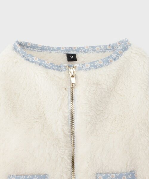 LAURA ASHLEY / ローラ アシュレイ ペットグッズ | 【ふわふわ素材/面ファスナー仕様】グリンテグ柄 ドッグウエア | 詳細3