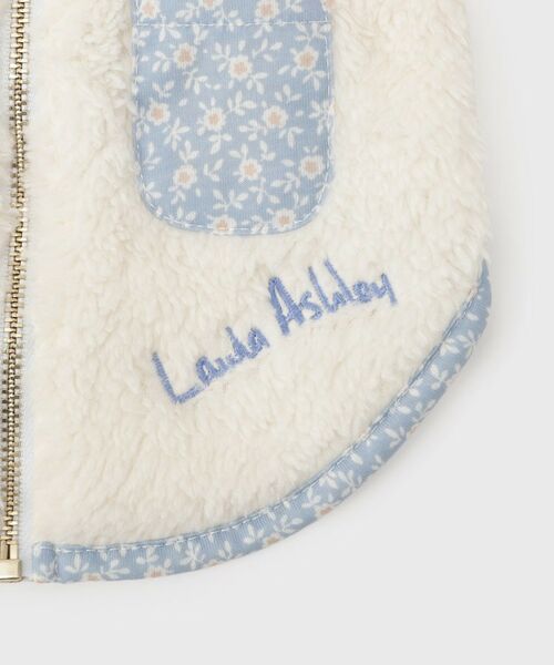 LAURA ASHLEY / ローラ アシュレイ ペットグッズ | 【ふわふわ素材/面ファスナー仕様】グリンテグ柄 ドッグウエア | 詳細4