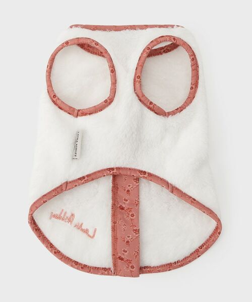 LAURA ASHLEY / ローラ アシュレイ ペットグッズ | 【ふわふわ素材/面ファスナー仕様】ミルソープ柄 ドッグウエア | 詳細2