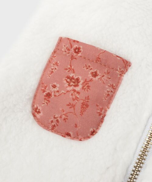 LAURA ASHLEY / ローラ アシュレイ ペットグッズ | 【ふわふわ素材/面ファスナー仕様】ミルソープ柄 ドッグウエア | 詳細6