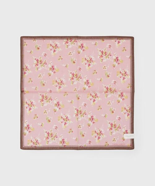LAURA ASHLEY / ローラ アシュレイ ハンカチ | アディンガム ブルームス柄 プリントハンカチ | 詳細1
