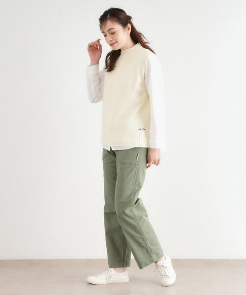 LAURA ASHLEY / ローラ アシュレイ ベスト | 【日本製/ワンマイルウエア】ソフトウール ベスト | 詳細3