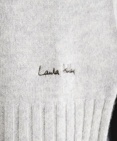 LAURA ASHLEY / ローラ アシュレイ ベスト | 【日本製/ワンマイルウエア】ソフトウール ベスト | 詳細8