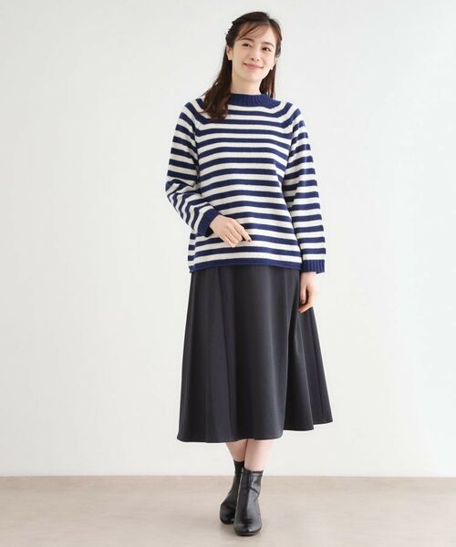 LAURA ASHLEY / ローラ アシュレイ ニット・セーター | 【日本製/ワンマイルウエア】ソフトウール プルオーバー | 詳細10