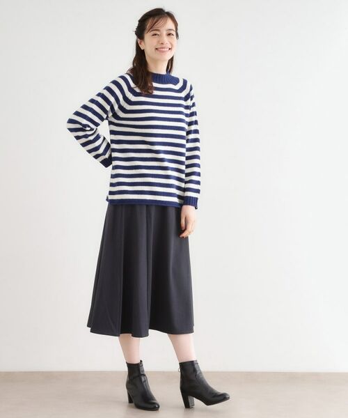 LAURA ASHLEY / ローラ アシュレイ ニット・セーター | 【日本製/ワンマイルウエア】ソフトウール プルオーバー | 詳細11