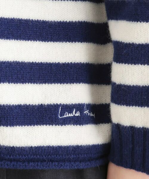 LAURA ASHLEY / ローラ アシュレイ ニット・セーター | 【日本製/ワンマイルウエア】ソフトウール プルオーバー | 詳細12