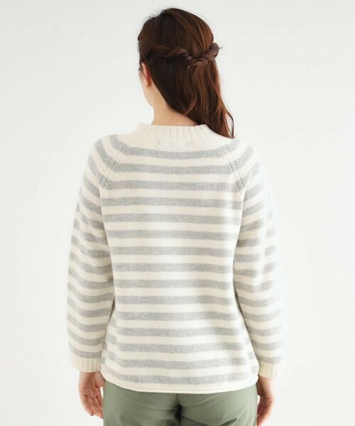 LAURA ASHLEY / ローラ アシュレイ ニット・セーター | 【日本製/ワンマイルウエア】ソフトウール プルオーバー | 詳細15