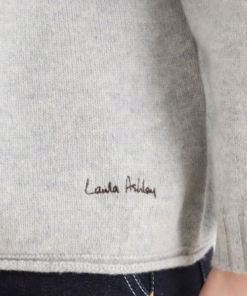 LAURA ASHLEY / ローラ アシュレイ ニット・セーター | 【日本製/ワンマイルウエア】ソフトウール プルオーバー | 詳細4