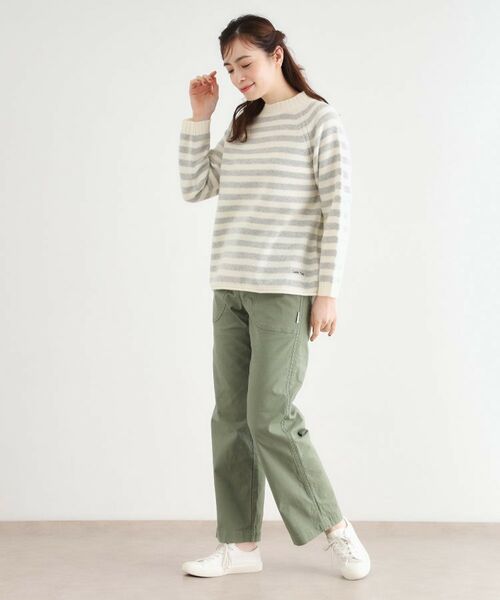 LAURA ASHLEY / ローラ アシュレイ ニット・セーター | 【日本製/ワンマイルウエア】ソフトウール プルオーバー | 詳細7