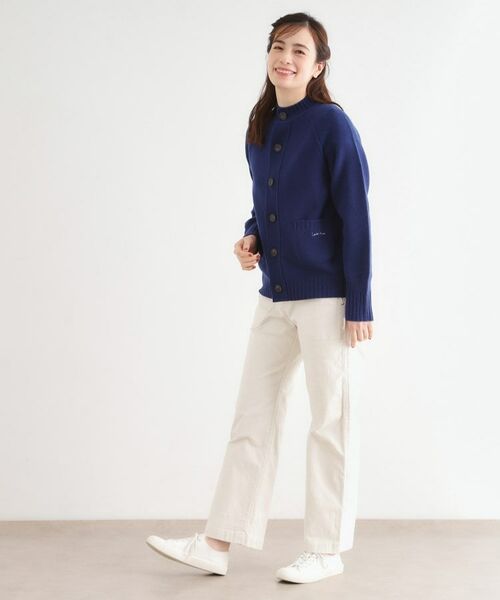 LAURA ASHLEY / ローラ アシュレイ カーディガン・ボレロ | 【日本製/ワンマイルウエア】ソフトウール ハイネックカーディガン | 詳細10