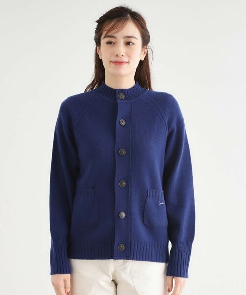 LAURA ASHLEY / ローラ アシュレイ カーディガン・ボレロ | 【日本製/ワンマイルウエア】ソフトウール ハイネックカーディガン | 詳細13