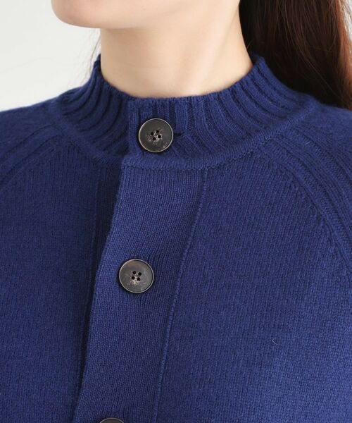 LAURA ASHLEY / ローラ アシュレイ カーディガン・ボレロ | 【日本製/ワンマイルウエア】ソフトウール ハイネックカーディガン | 詳細16