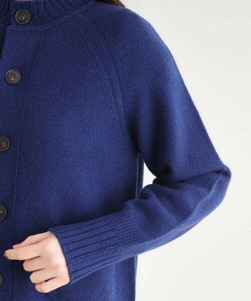 LAURA ASHLEY / ローラ アシュレイ カーディガン・ボレロ | 【日本製/ワンマイルウエア】ソフトウール ハイネックカーディガン | 詳細17