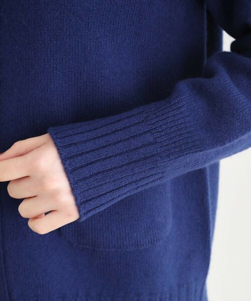 LAURA ASHLEY / ローラ アシュレイ カーディガン・ボレロ | 【日本製/ワンマイルウエア】ソフトウール ハイネックカーディガン | 詳細18