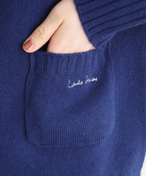 LAURA ASHLEY / ローラ アシュレイ カーディガン・ボレロ | 【日本製/ワンマイルウエア】ソフトウール ハイネックカーディガン | 詳細19