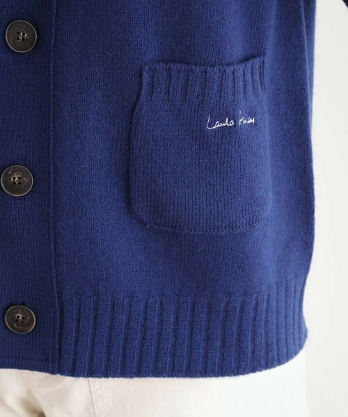 LAURA ASHLEY / ローラ アシュレイ カーディガン・ボレロ | 【日本製/ワンマイルウエア】ソフトウール ハイネックカーディガン | 詳細20