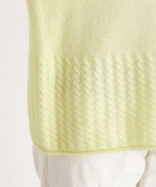 LAURA ASHLEY / ローラ アシュレイ カットソー | 【日本製/ワンマイルウエア/メリノウール混100%】 半袖プルオーバー | 詳細14