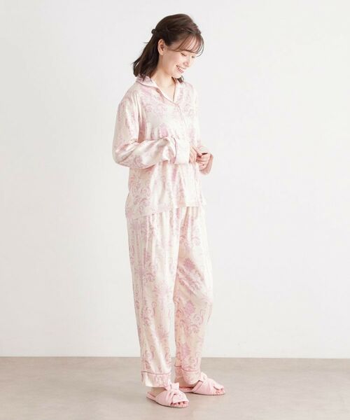 LAURA ASHLEY / ローラ アシュレイ ルームウェア | 【人気デザイン!上下セット/収納袋付き】ジョゼッテパジャマ | 詳細13