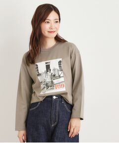 あです    ローラアシュレイ   濃紺    長袖カットソー あです ローラアシュレイ 濃紺 長袖カットソー Laura Ashley