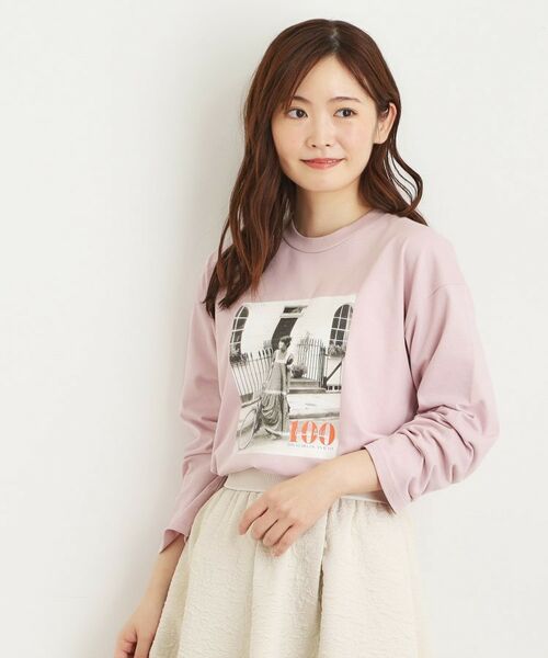 LAURA ASHLEY / ローラ アシュレイ Tシャツ | ローラ アシュレイ生誕100周年記念 枚数限定 サイクルガール フォトTシャツ | 詳細11