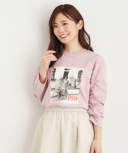 LAURA ASHLEY / ローラ アシュレイ Tシャツ | ローラ アシュレイ生誕100周年記念 枚数限定 サイクルガール フォトTシャツ | 詳細22
