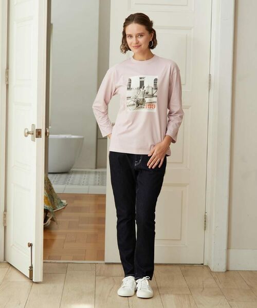 LAURA ASHLEY / ローラ アシュレイ Tシャツ | ローラ アシュレイ生誕100周年記念 枚数限定 サイクルガール フォトTシャツ | 詳細23