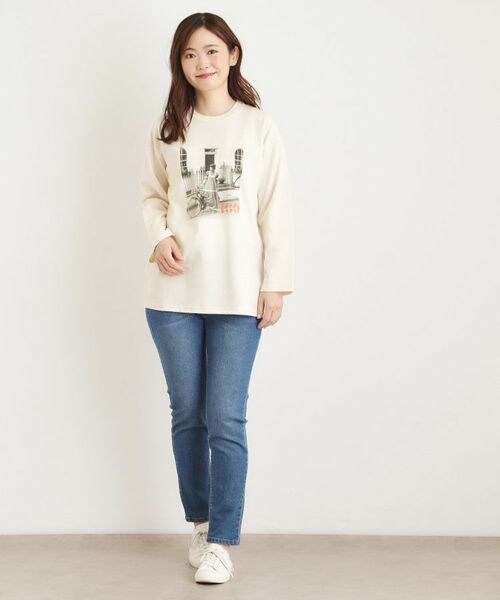 LAURA ASHLEY / ローラ アシュレイ Tシャツ | ローラ アシュレイ生誕100周年記念 枚数限定 サイクルガール フォトTシャツ | 詳細3