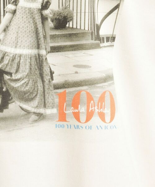 LAURA ASHLEY / ローラ アシュレイ Tシャツ | ローラ アシュレイ生誕100周年記念 枚数限定 サイクルガール フォトTシャツ | 詳細5