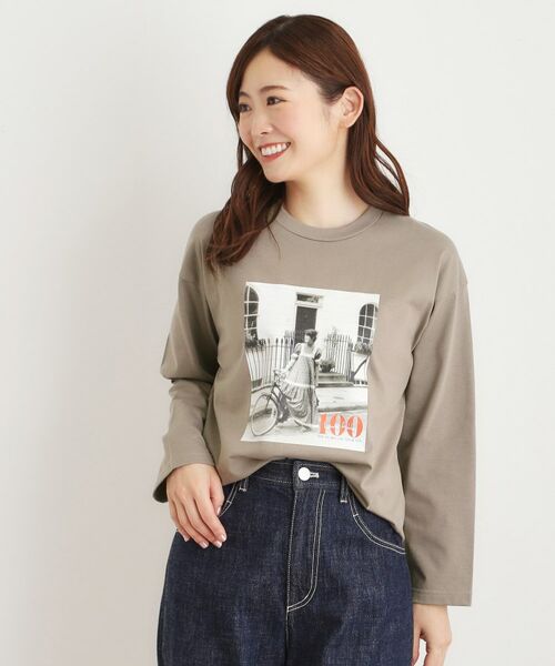 LAURA ASHLEY / ローラ アシュレイ Tシャツ | ローラ アシュレイ生誕100周年記念 枚数限定 サイクルガール フォトTシャツ | 詳細6