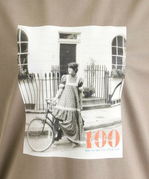 LAURA ASHLEY / ローラ アシュレイ Tシャツ | ローラ アシュレイ生誕100周年記念 枚数限定 サイクルガール フォトTシャツ | 詳細9
