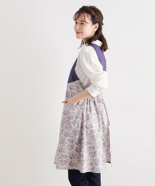 LAURA ASHLEY / ローラ アシュレイ インテリア・生活雑貨・ホビー・ステーショナリー | 【形態安定加工】エラビー フローラル柄 エプロン | 詳細11