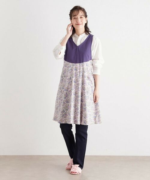 LAURA ASHLEY / ローラ アシュレイ インテリア・生活雑貨・ホビー・ステーショナリー | 【形態安定加工】エラビー フローラル柄 エプロン | 詳細13