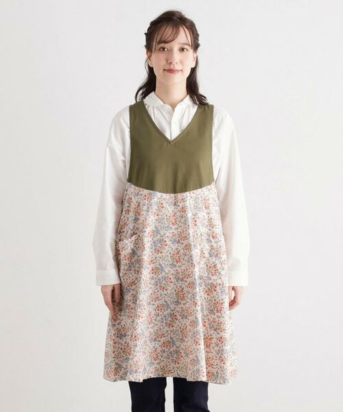 LAURA ASHLEY / ローラ アシュレイ インテリア・生活雑貨・ホビー・ステーショナリー | 【形態安定加工】エラビー フローラル柄 エプロン | 詳細16