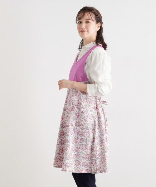 LAURA ASHLEY / ローラ アシュレイ インテリア・生活雑貨・ホビー・ステーショナリー | 【形態安定加工】エラビー フローラル柄 エプロン | 詳細6