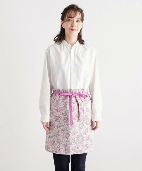 LAURA ASHLEY / ローラ アシュレイ インテリア・生活雑貨・ホビー・ステーショナリー | 【形態安定加工】エラビー フローラル柄 カフェ エプロン | 詳細16