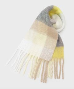 LAURA ASHLEY / ローラ アシュレイ マフラー・ショール・スヌード・ストール | ブークレブロックチェックマフラー