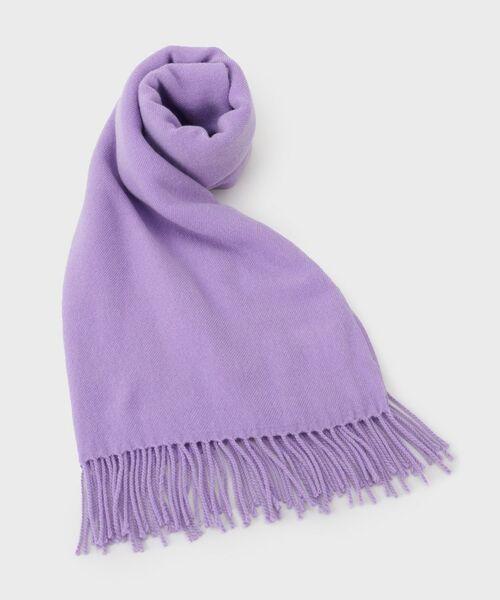 LAURA ASHLEY / ローラ アシュレイ マフラー・ショール・スヌード・ストール | 【カシミヤ混】無地ストール | 詳細1