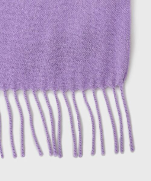 LAURA ASHLEY / ローラ アシュレイ マフラー・ショール・スヌード・ストール | 【カシミヤ混】無地ストール | 詳細2