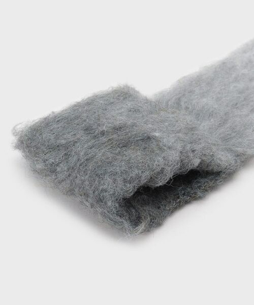 LAURA ASHLEY / ローラ アシュレイ マフラー・ショール・スヌード・ストール | ウール混シャギーショートマフラー | 詳細3